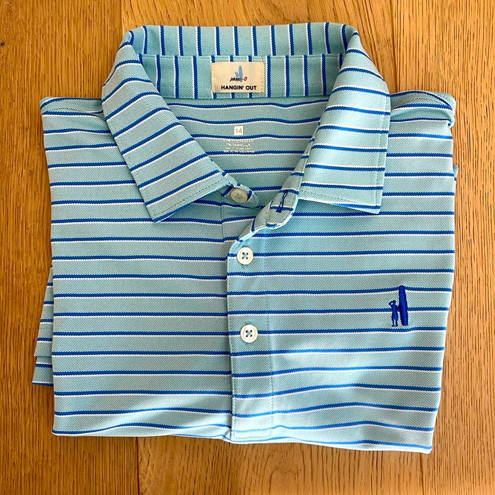 Johnnie-O Prep-formance polo shirt- like new